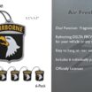 Army 101st Airborne Air Freshener 6-Pack image 5