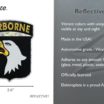 Army 101st Airborne Reflective Decal image 2