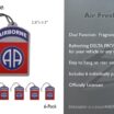 Army 82nd Airborne Air Fresheners 6-Pack image 6