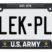 US Army 1775 Black Open Corner Plastic License Plate Frame image 5