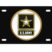 Army Seal Black License Plate image 2