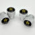 Army Brushed Chrome Valve Stem Caps image 1