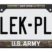 US Army 1775 Black Metal Standard Size License Plate Frame image 5