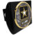 Army Gold Camo Seal Black Hitch Cover image 1
