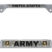Full-Color Camo US Army Open License Plate Frame image 1