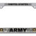 Full-Color Camo US Army License Plate Frame image 1
