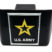 Army Star Black Metal Hitch Cover image 2