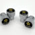 Army Chrome Valve Stem Caps image 1