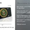 Army Black License Plate image 4