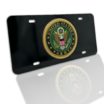 Army Black License Plate image 1