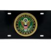 Army Black License Plate image 3