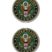 Army Crest Chrome Emblem Minis image 1