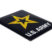 U.S. Army Star 3D Reflective Decal image 3