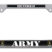 Full-Color Army Retired License Plate Frame image 1