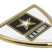 Army Shield Chrome Emblem image 2