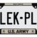 US Army Retired Black Metal Open Corners License Plate Frame image 5