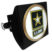 Army Seal Black Plastic Hitch Cover image 1