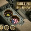 Army & USA Silicone Car Coasters image 2