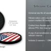 Army & USA Silicone Car Coasters image 3