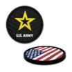 Army & USA Silicone Car Coasters image 1