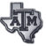Texas A&M State Shape Chrome Emblem image 1