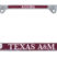 Texas A&M Aggies Texas 3D License Plate Frame image 1