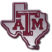 Texas A&M State Shape Maroon Emblem image 1