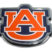 Auburn Orange Chrome Emblem image 1