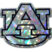 Auburn Silver 3D Reflective Decal image 1