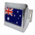 Australian Flag Union Jack Chrome Hitch Cover image 3