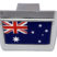Australian Flag Union Jack Chrome Hitch Cover image 2