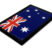 Australia Flag Black Metal Car Emblem image 2