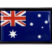 Australia Flag Black Metal Car Emblem image 1