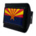 Arizona Flag Black Hitch Cover image 3
