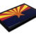 Arizona Flag Black Metal Car Emblem image 2