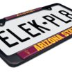 Arizona State Alumni Black License Plate Frame image 4