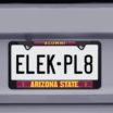 Arizona State Alumni Black License Plate Frame image 2