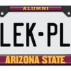 Arizona State Alumni Black License Plate Frame image 3
