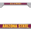 Arizona State Alumni Chrome License Plate Frame image 1