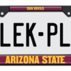 Arizona State Sun Devils Black License Plate Frame image 3