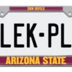 Arizona State Sun Devils Chrome License Plate Frame image 5