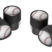 Baseball Valve Stem Caps - Black Knurling image 1