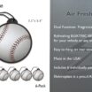 Baseball Air Freshener 6-Pack image 3