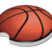 Basketball Car Coaster - 2 Pack image 1