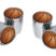 Basketball Valve Stem Caps - Chrome image 1