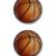 Basketball Chrome Emblem Minis image 1