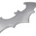 Batman Bat Chrome Emblem image 2