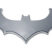 Batman Bat Chrome Emblem image 1