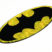 Batman Yellow 3D Reflective Decal image 3