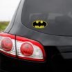 Batman Yellow Reflective Decal image 2